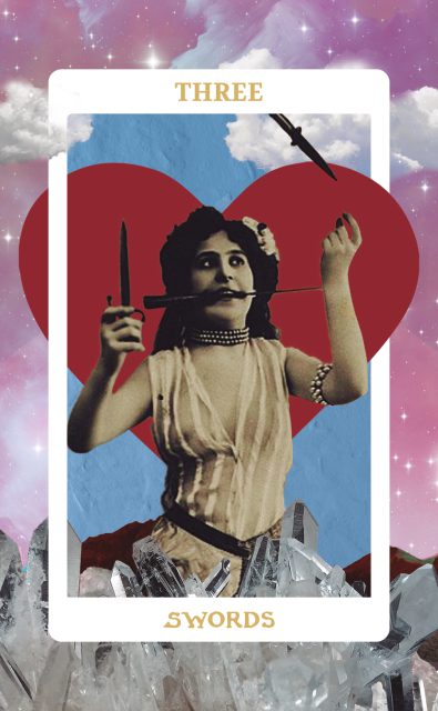 3 of swords tarot card