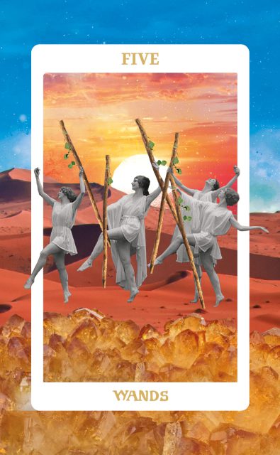 Five of Wands