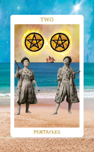 2 of pentacles