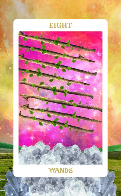 Eight of Wands