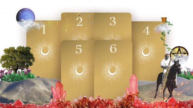 6 tarot cards